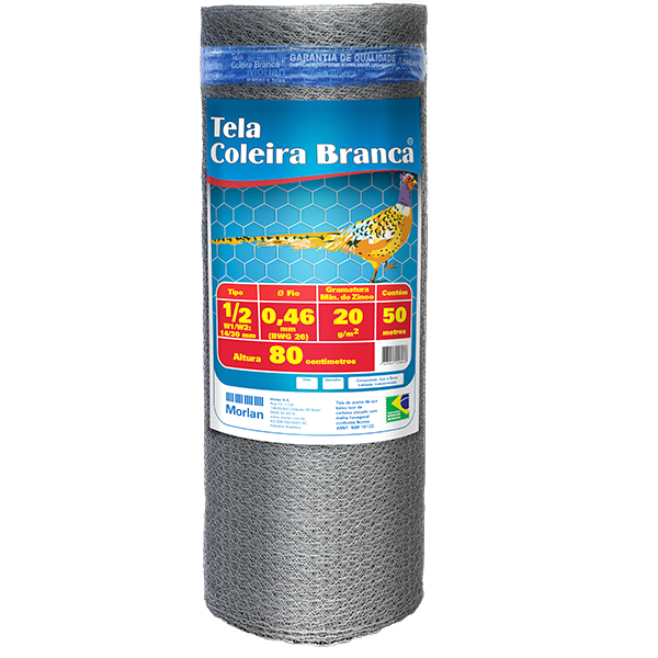 Tela Viveiro Meia Polegada